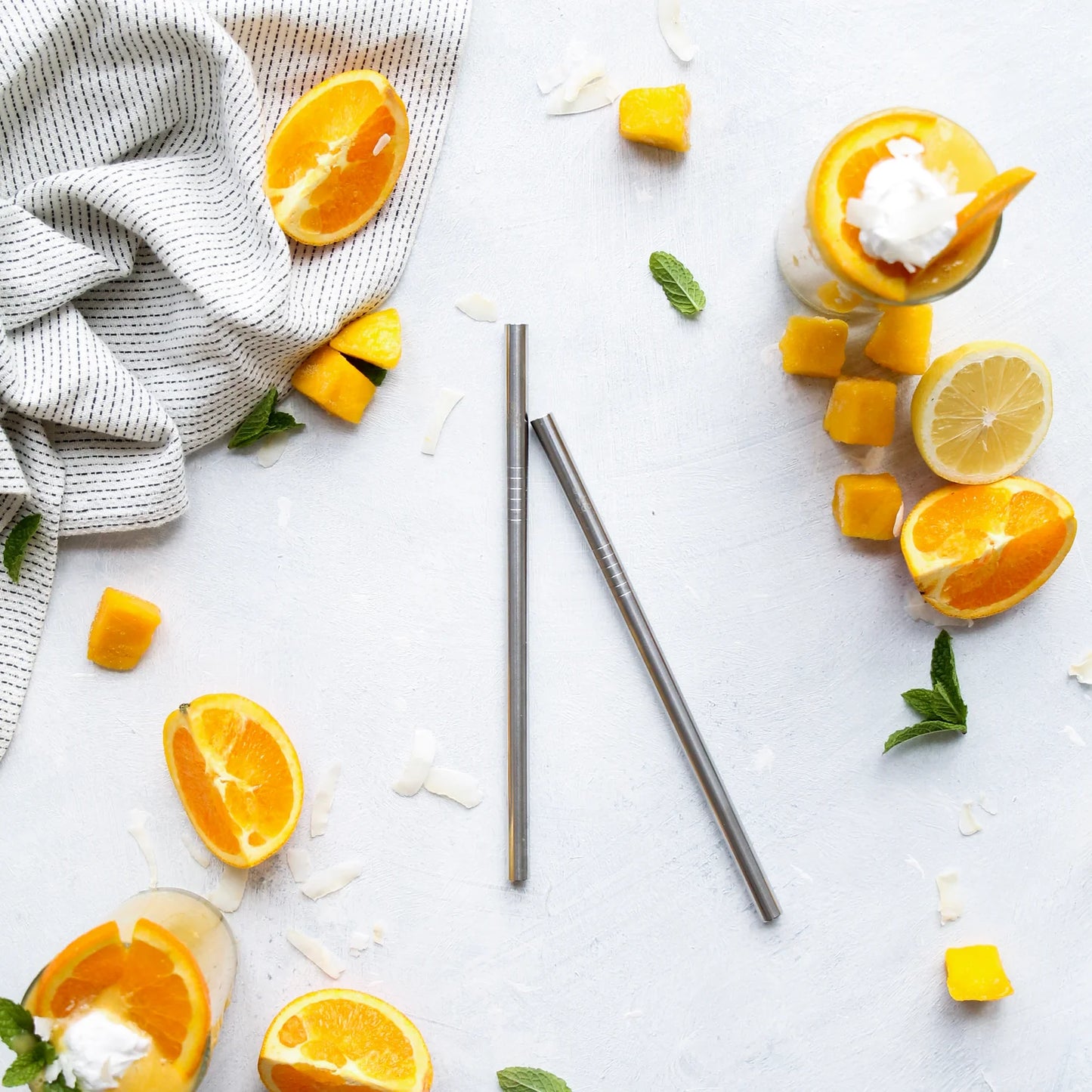 Stainless Steel Straw Straight x1