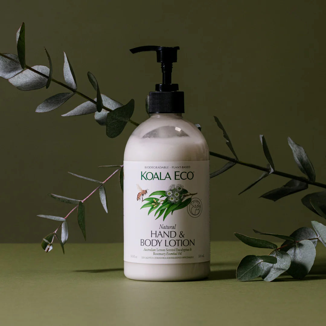 Hand & Body Lotion Lemon Scented Eucalyptus & Rosemary 500ml
