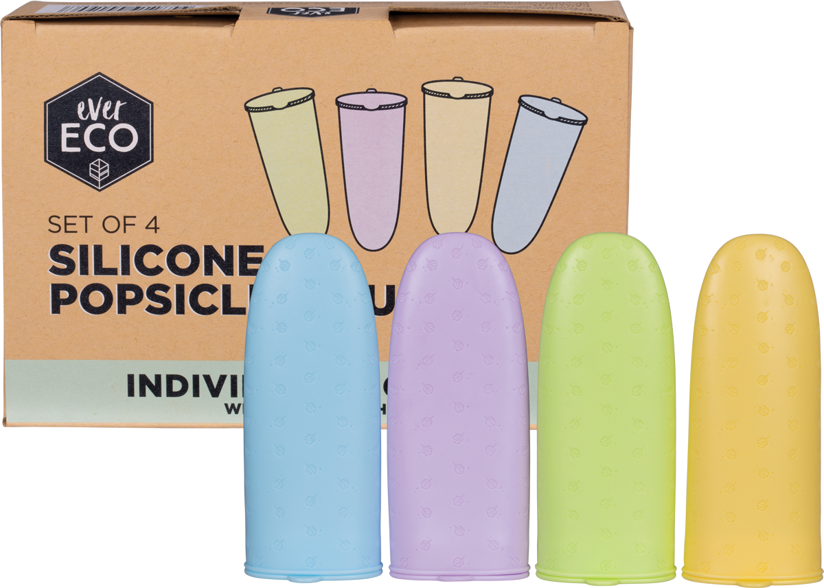 Silicone Popsicle Moulds 4pk