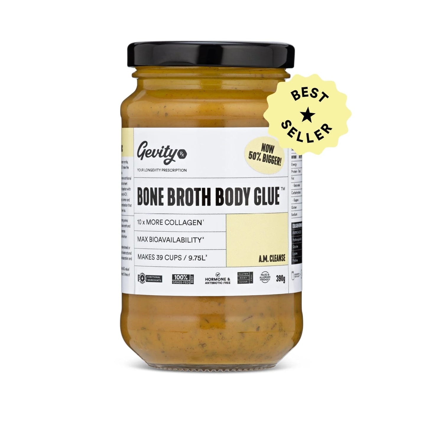 A.M Cleanse Bone Broth 390g